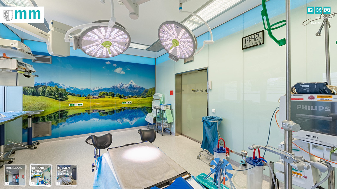 360 Grad Rundgang Klinikum Memmingen